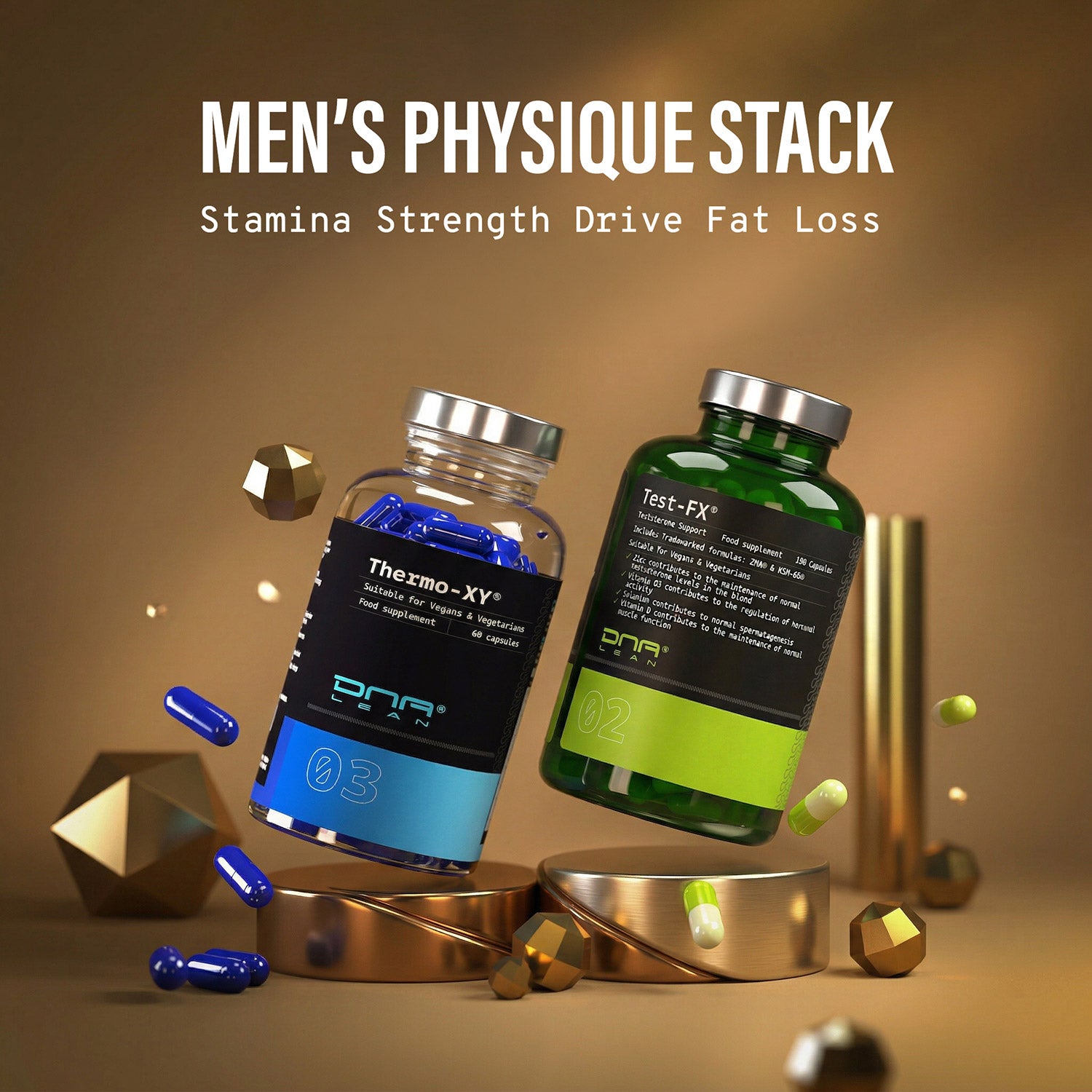 DNA Lean Physique Men's Stack - For the best transformations