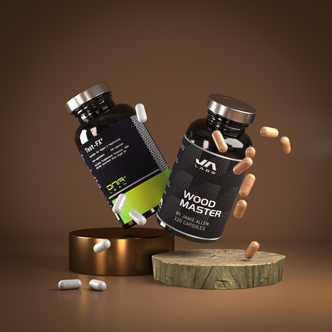 Experience the synergistic power of Test-FX and Wood Master in the DNA Lean Manhood stack!