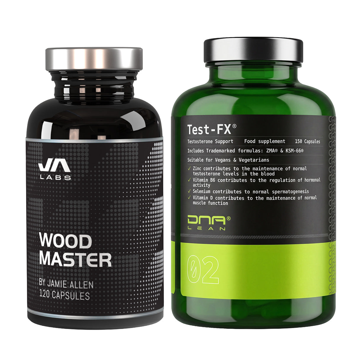 DNA Lean Manhood Stack - supports testosterone, libido, blood-flow
