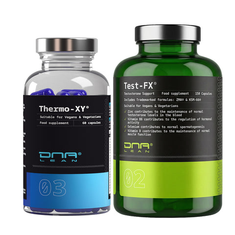 Mens Physique Stack: Test-FX + Thermo-XY (SAVE 10%)