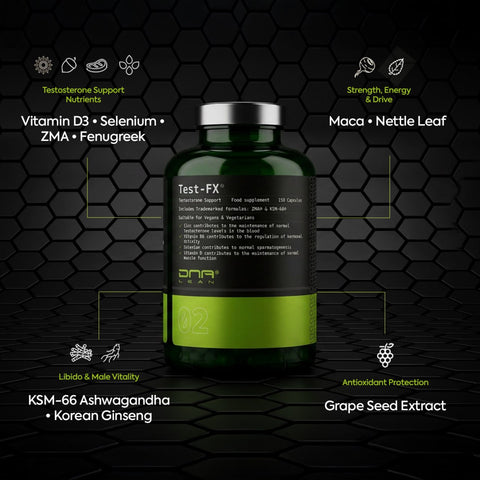 DNA Lean Test-FX Testosterone Booster Key Ingredients