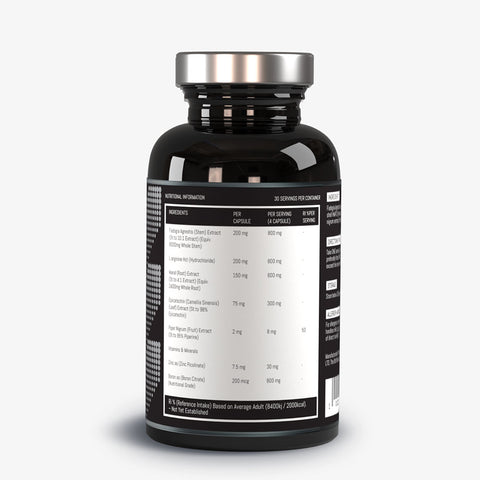 JA Labs Woodmaster - Nutritional information
