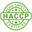 Food Safety HACCP Certified Logo