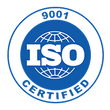 ISO 9001 certified logo