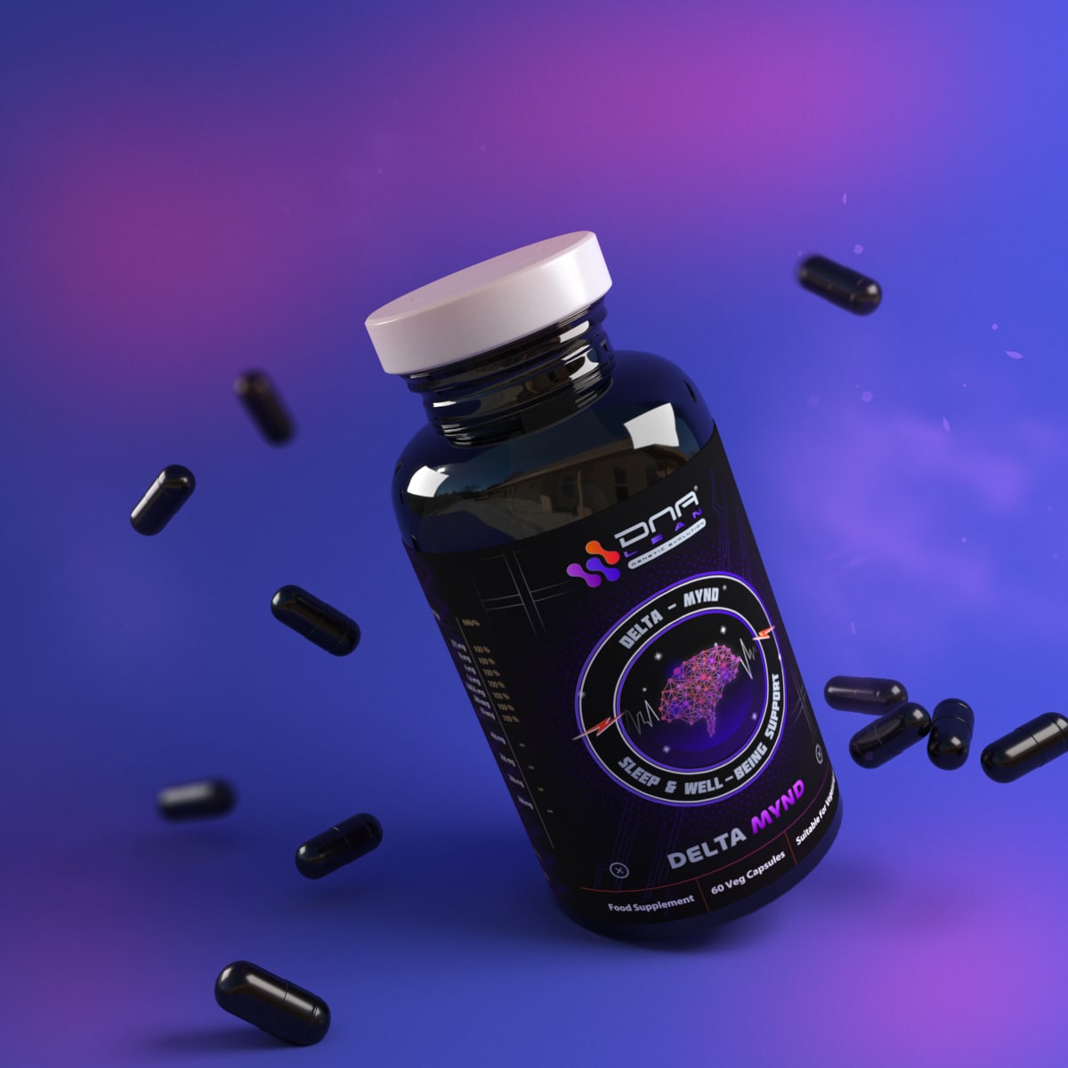 Delta-Mynd with capsules